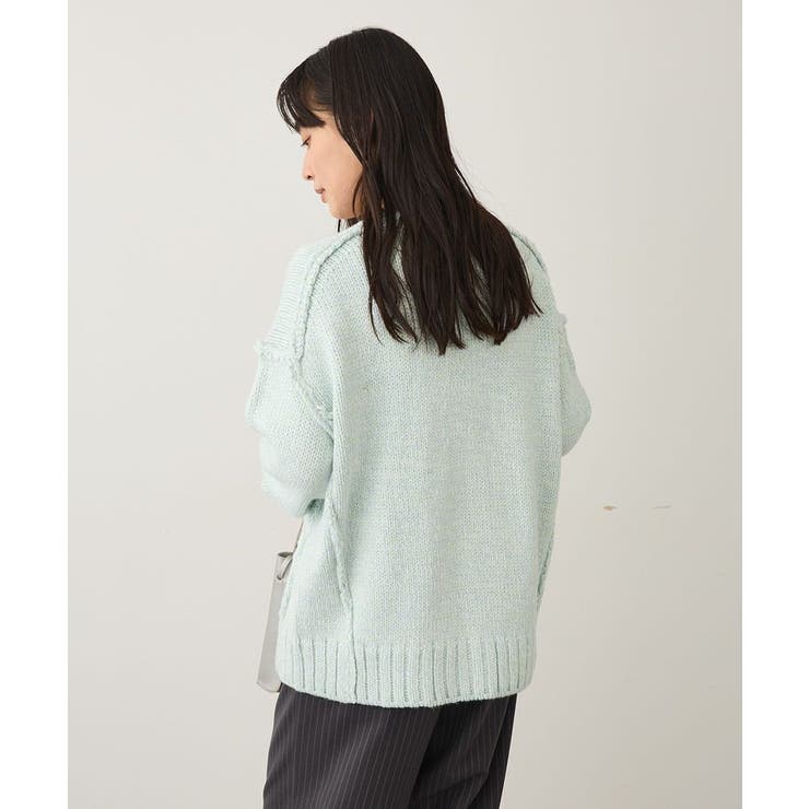 アウトリンキングミックスニットプルオーバー | CRAFT STANDARD BOUTIQUE | 詳細画像6 