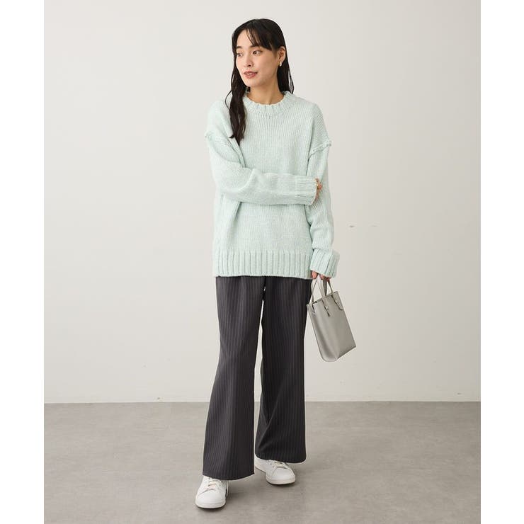 アウトリンキングミックスニットプルオーバー | CRAFT STANDARD BOUTIQUE | 詳細画像8 