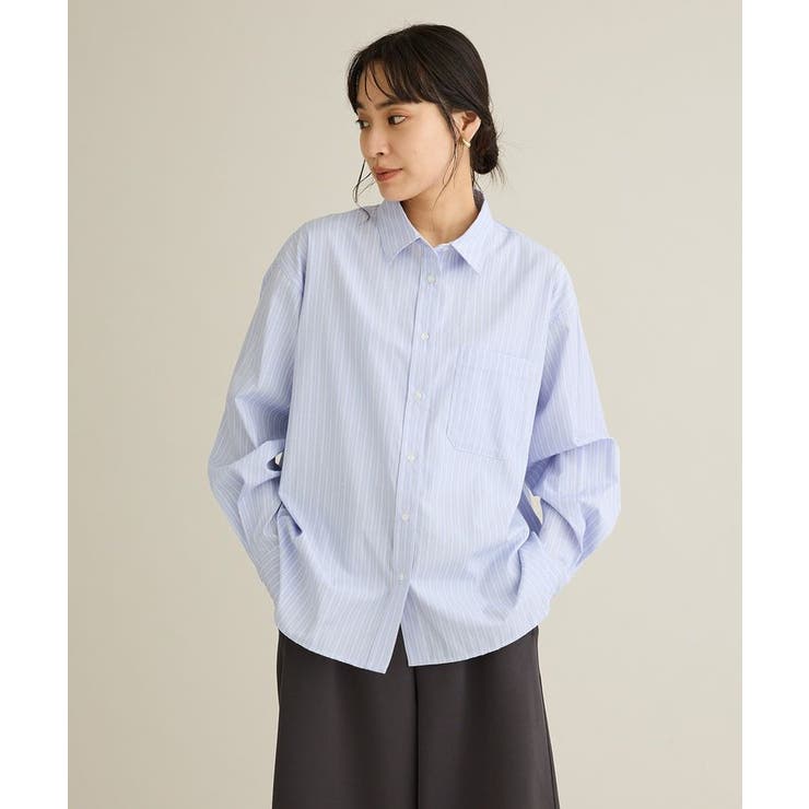 レギュラーカラーオーバーサイズシャツ | CRAFT STANDARD BOUTIQUE | 詳細画像20 