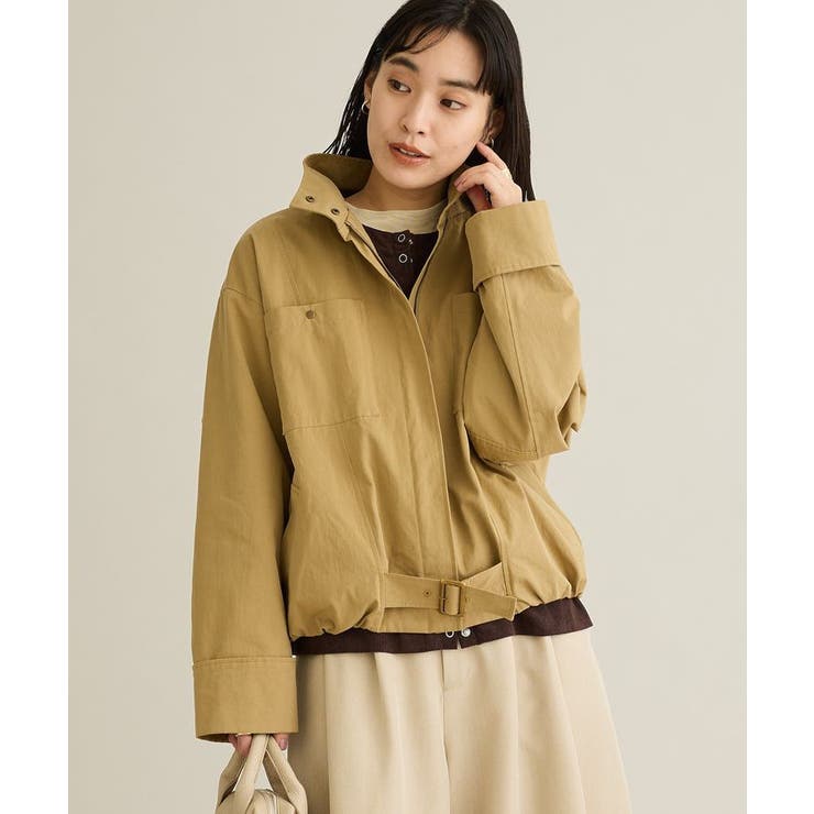 ジップアップミリタリーブルゾン | CRAFT STANDARD BOUTIQUE | 詳細画像2 