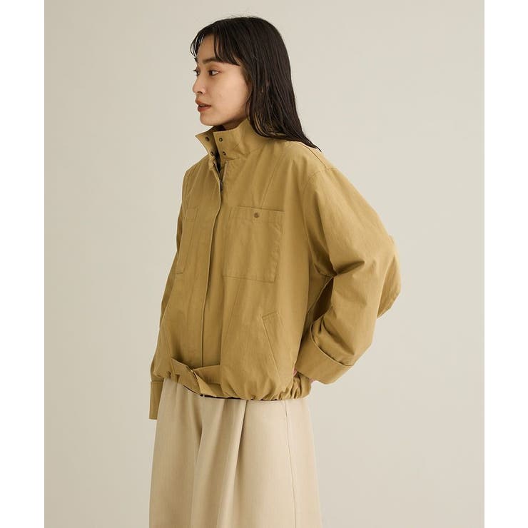 ジップアップミリタリーブルゾン | CRAFT STANDARD BOUTIQUE | 詳細画像4 