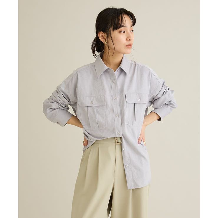 とろみワークシャツ | CRAFT STANDARD BOUTIQUE | 詳細画像11 