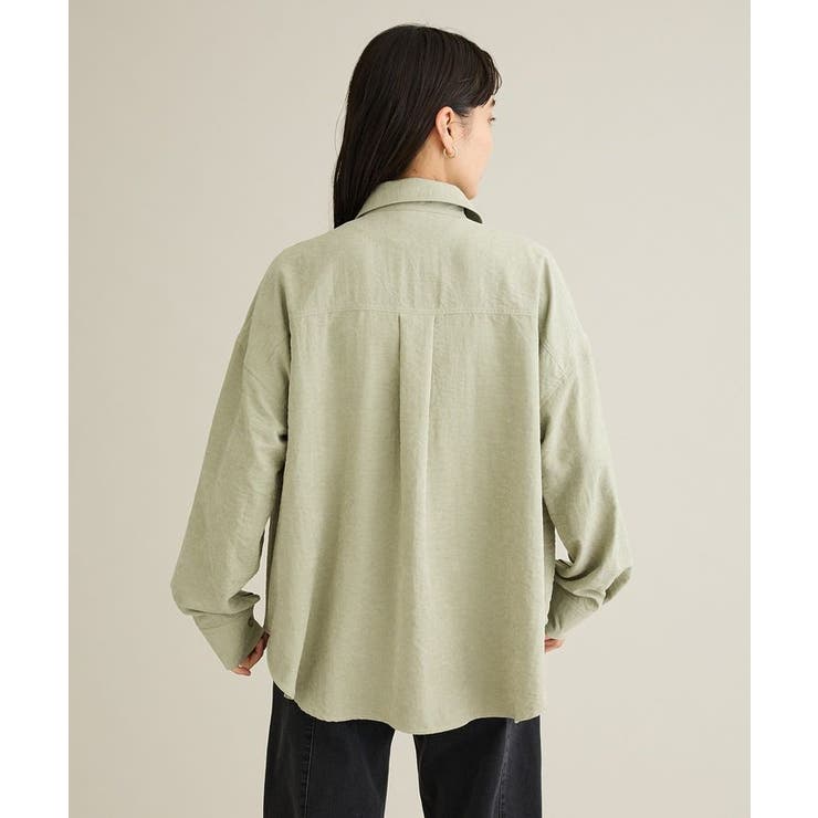 とろみワークシャツ | CRAFT STANDARD BOUTIQUE | 詳細画像4 