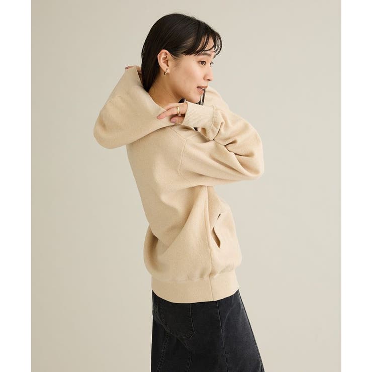 洗える/ラメスウェット風ニットプルオーバー | CRAFT STANDARD BOUTIQUE | 詳細画像13 