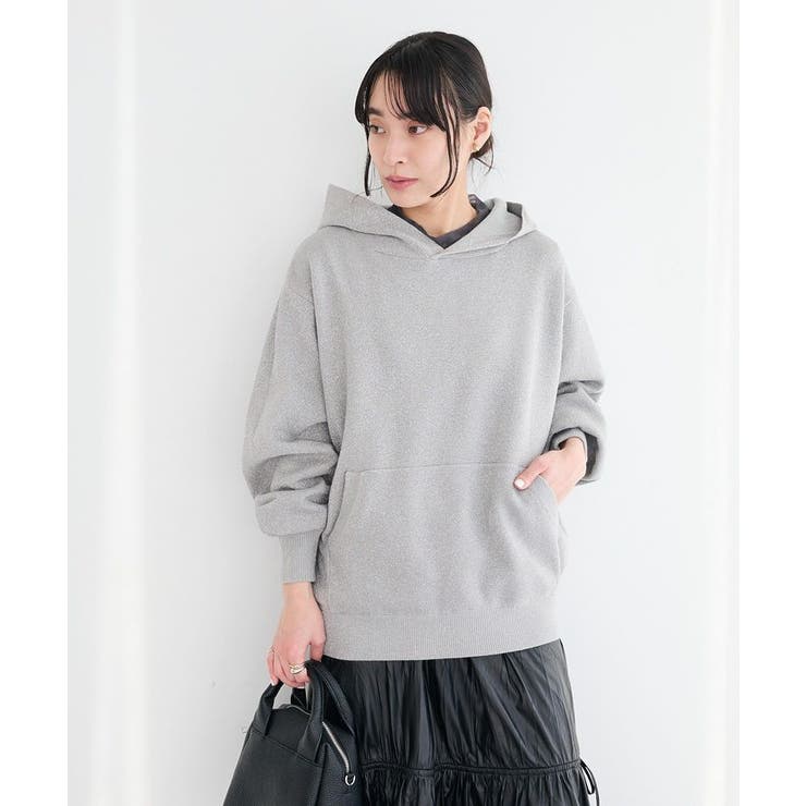 洗える/ラメスウェット風ニットプルオーバー | CRAFT STANDARD BOUTIQUE | 詳細画像2 