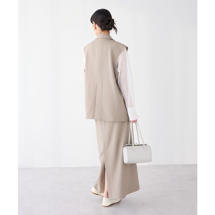 ＜セレモニー＞カットアウトデザインテーラードジレ | CRAFT STANDARD BOUTIQUE | 詳細画像22 