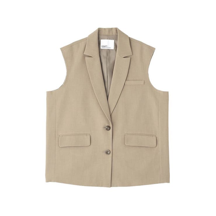 ＜セレモニー＞カットアウトデザインテーラードジレ | CRAFT STANDARD BOUTIQUE | 詳細画像27 