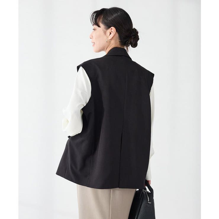 ＜セレモニー＞カットアウトデザインテーラードジレ | CRAFT STANDARD BOUTIQUE | 詳細画像5 