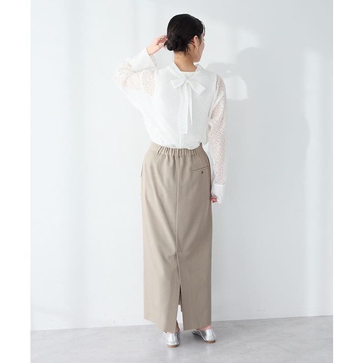 ＜セレモニー＞カットアウトヘムIラインスカート | CRAFT STANDARD BOUTIQUE | 詳細画像11 