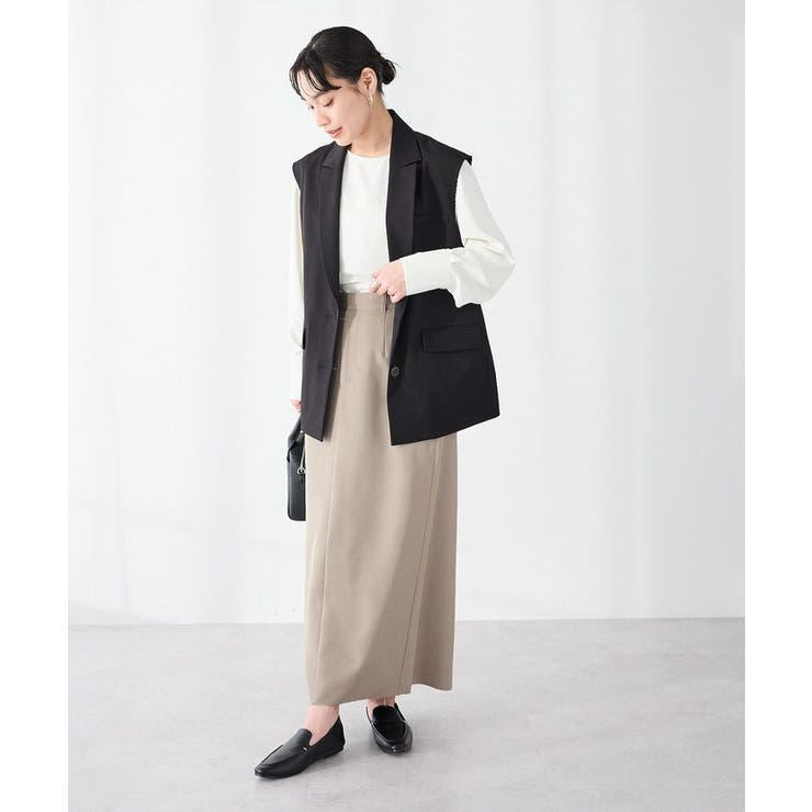 ＜セレモニー＞カットアウトヘムIラインスカート | CRAFT STANDARD BOUTIQUE | 詳細画像15 