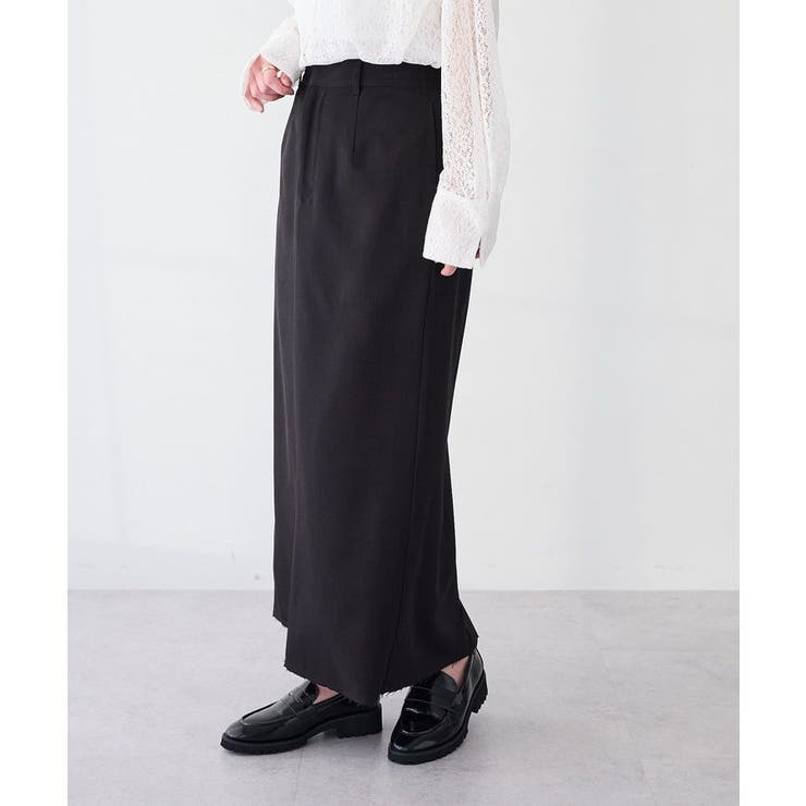 ＜セレモニー＞カットアウトヘムIラインスカート | CRAFT STANDARD BOUTIQUE | 詳細画像21 