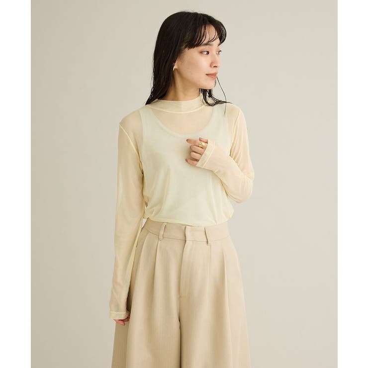 シアーメッシュロングスリーブインナー | CRAFT STANDARD BOUTIQUE | 詳細画像11 