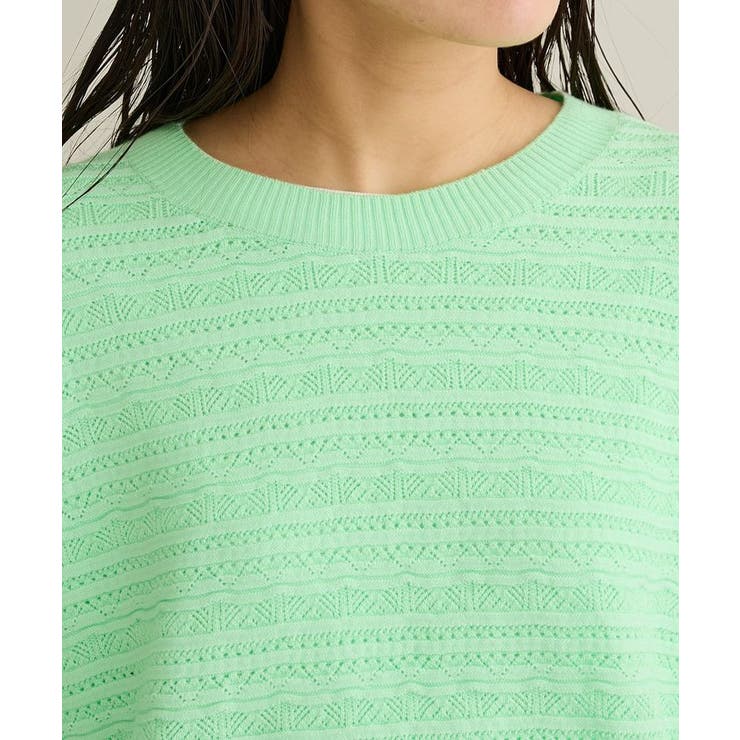 洗える/レースボーダーニットプルオーバー | CRAFT STANDARD BOUTIQUE | 詳細画像33 