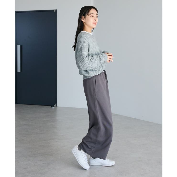 洗える/レースボーダーニットプルオーバー | CRAFT STANDARD BOUTIQUE | 詳細画像5 