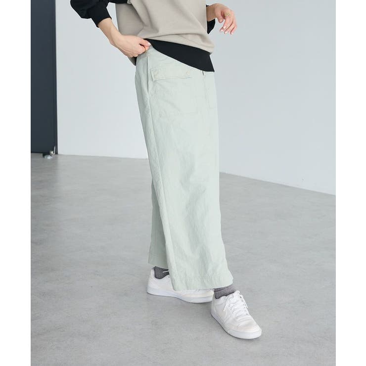 ナイロンダブルウエストIラインスカート | CRAFT STANDARD BOUTIQUE | 詳細画像13 