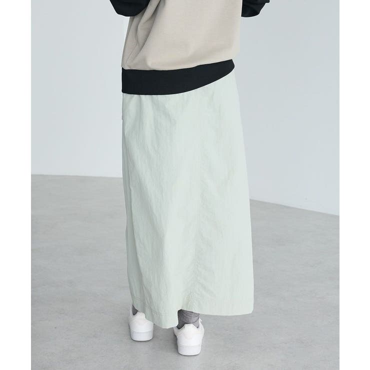 ナイロンダブルウエストIラインスカート | CRAFT STANDARD BOUTIQUE | 詳細画像15 