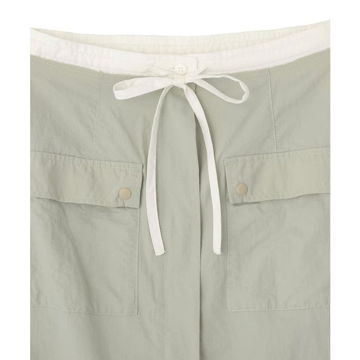 ナイロンダブルウエストIラインスカート | CRAFT STANDARD BOUTIQUE | 詳細画像26 