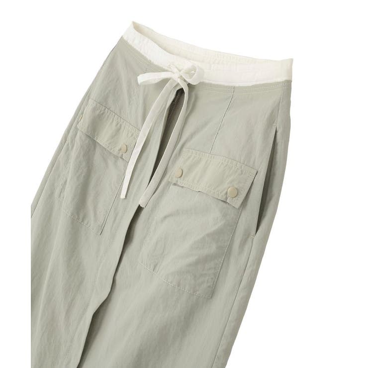 ナイロンダブルウエストIラインスカート | CRAFT STANDARD BOUTIQUE | 詳細画像29 