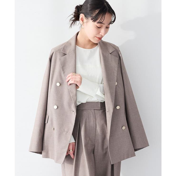 ＜セレモニー＞ダブルテーラードジャケット | CRAFT STANDARD BOUTIQUE | 詳細画像2 