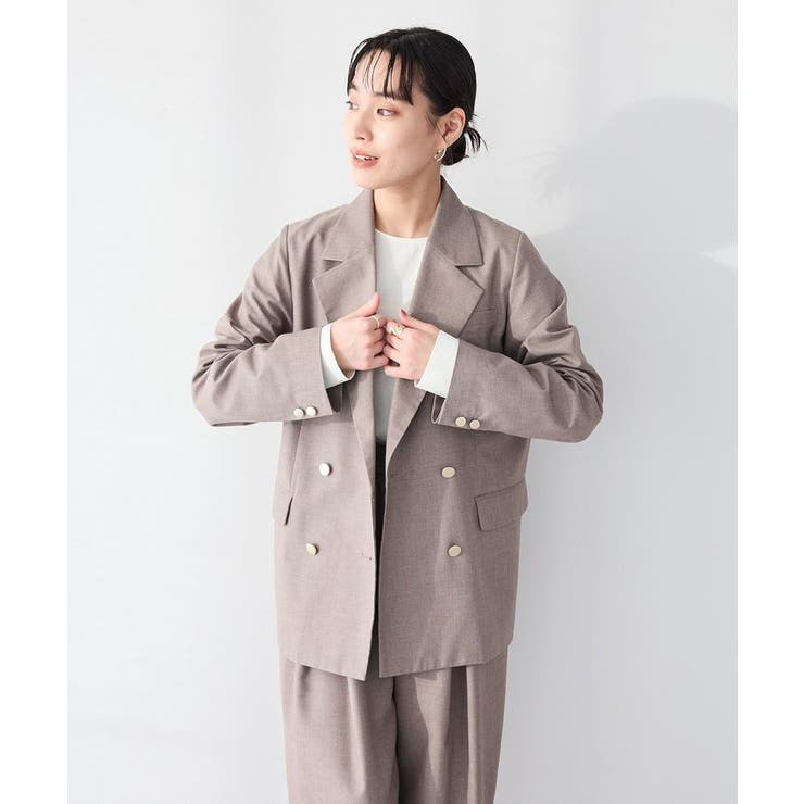 ＜セレモニー＞ダブルテーラードジャケット | CRAFT STANDARD BOUTIQUE | 詳細画像4 