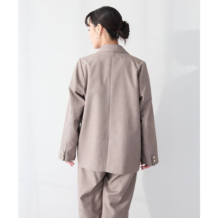 ＜セレモニー＞ダブルテーラードジャケット | CRAFT STANDARD BOUTIQUE | 詳細画像6 
