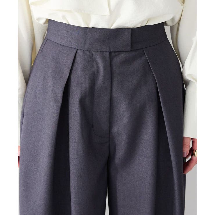 ＜セレモニー＞フロントタックカーブパンツ | CRAFT STANDARD BOUTIQUE | 詳細画像22 