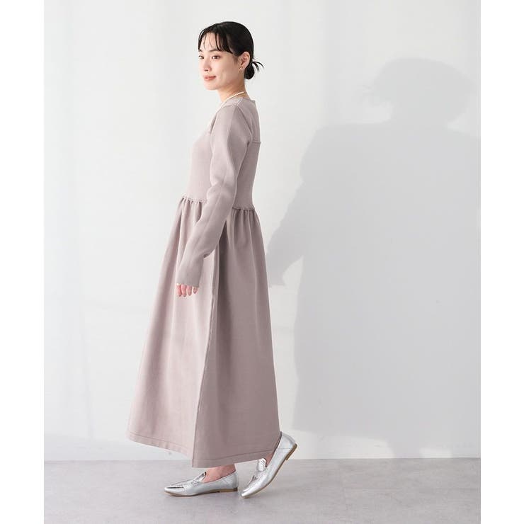 ＜セレモニー＞スポンディッシュニットワンピース | CRAFT STANDARD BOUTIQUE | 詳細画像3 