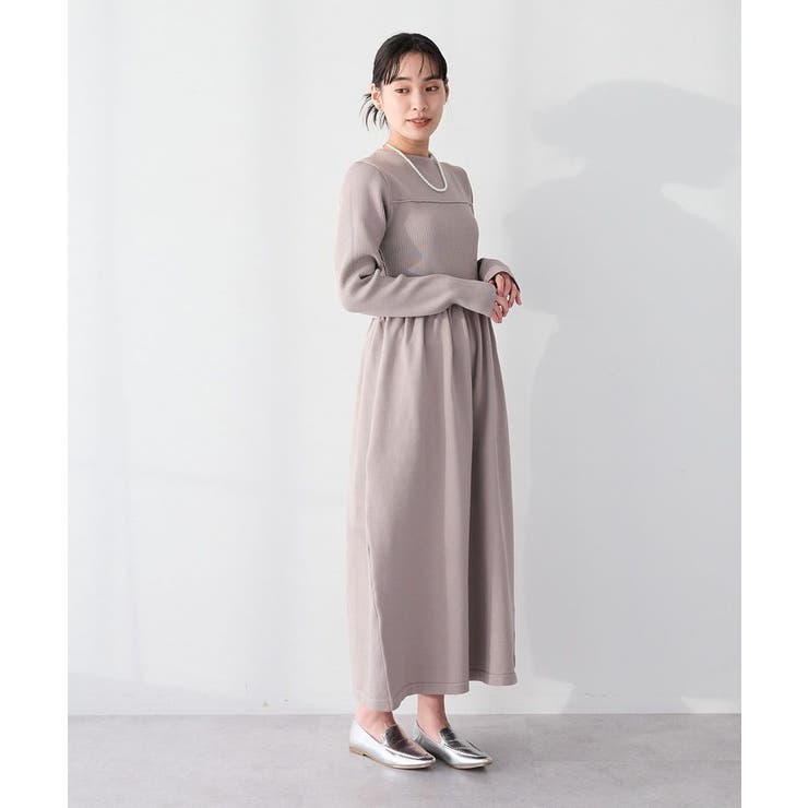 ＜セレモニー＞スポンディッシュニットワンピース | CRAFT STANDARD BOUTIQUE | 詳細画像6 