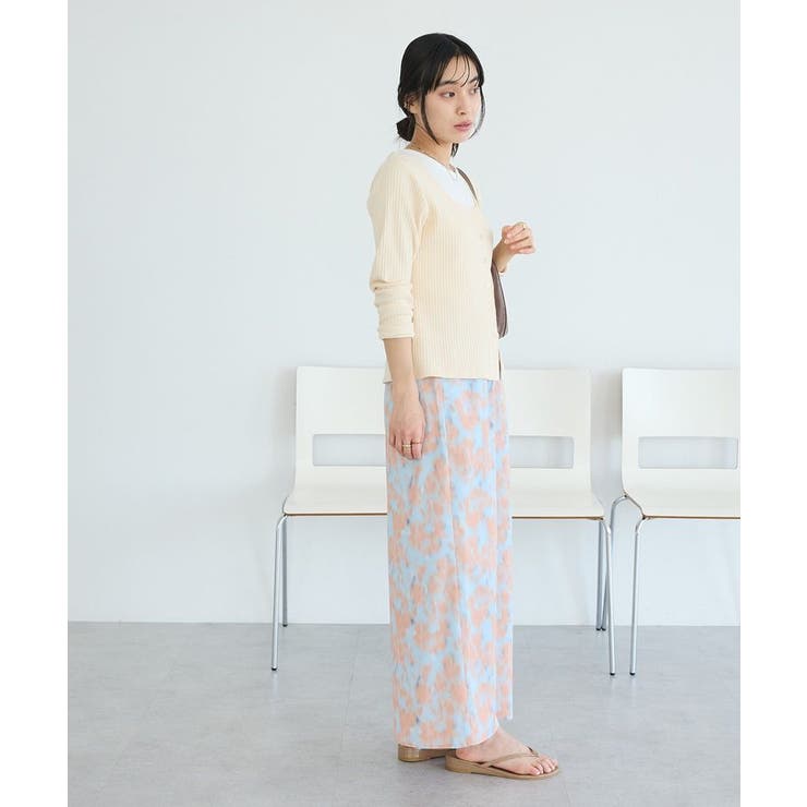フラワープリントスリットロングスカート | CRAFT STANDARD BOUTIQUE | 詳細画像10 