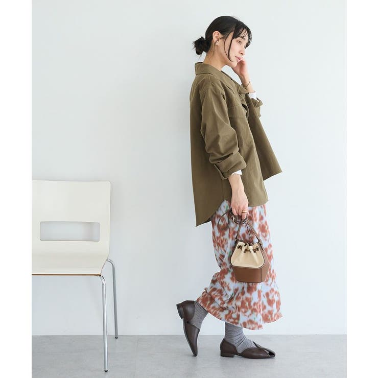 フラワープリントスリットロングスカート | CRAFT STANDARD BOUTIQUE | 詳細画像17 