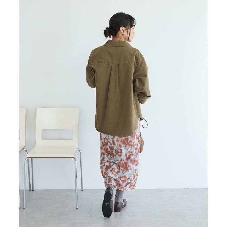 フラワープリントスリットロングスカート | CRAFT STANDARD BOUTIQUE | 詳細画像19 