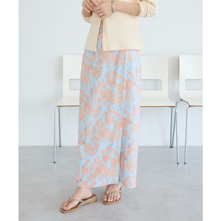 フラワープリントスリットロングスカート | CRAFT STANDARD BOUTIQUE | 詳細画像2 