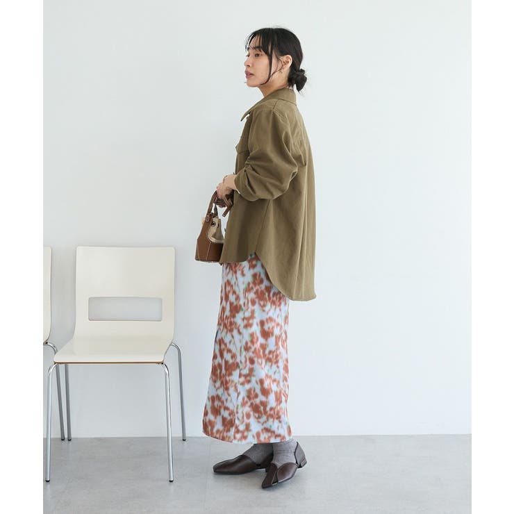 フラワープリントスリットロングスカート | CRAFT STANDARD BOUTIQUE | 詳細画像20 