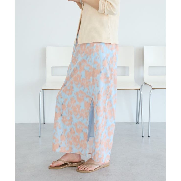 フラワープリントスリットロングスカート | CRAFT STANDARD BOUTIQUE | 詳細画像3 