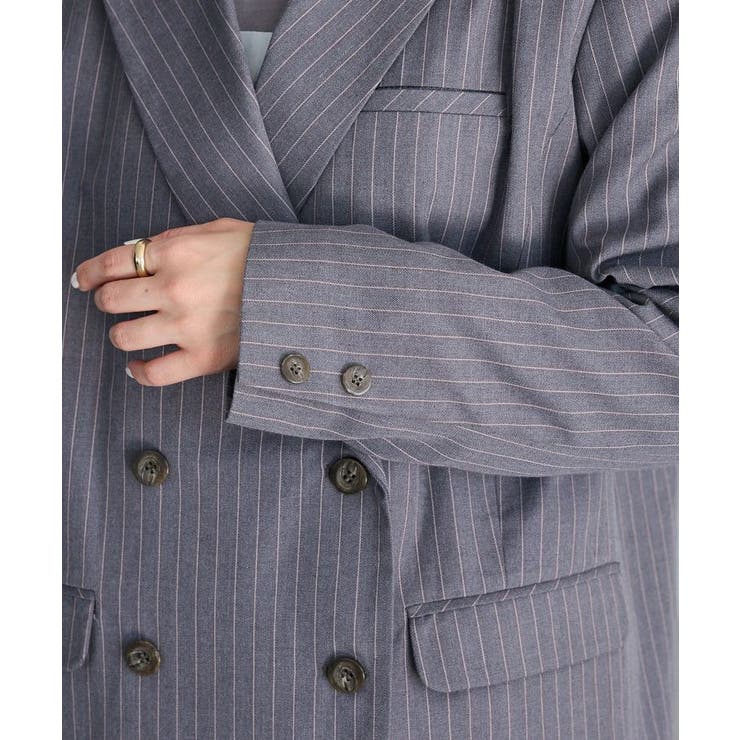 ストライプダブルジャケット | CRAFT STANDARD BOUTIQUE | 詳細画像18 