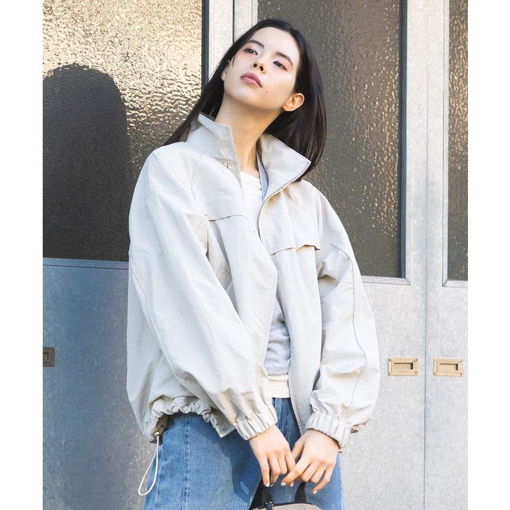 花粉防止／ギャザーヘムブルゾン | CRAFT STANDARD BOUTIQUE | 詳細画像4 