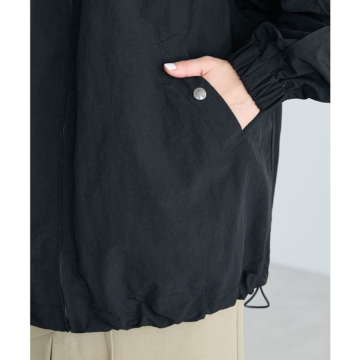 花粉防止／ギャザーヘムブルゾン | CRAFT STANDARD BOUTIQUE | 詳細画像23 
