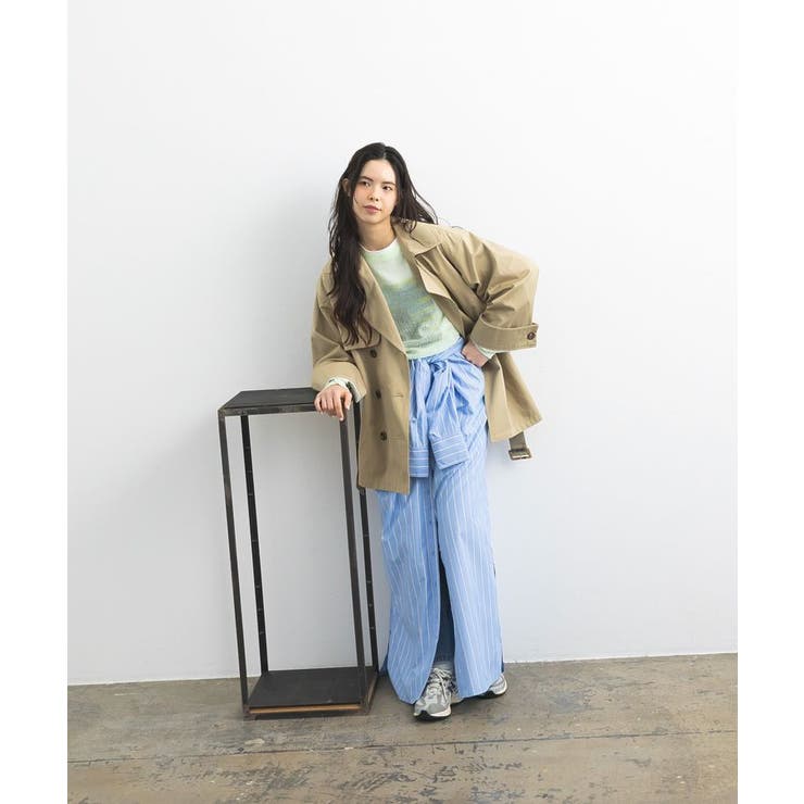 ワイドカフスミディトレンチコート | CRAFT STANDARD BOUTIQUE | 詳細画像10 