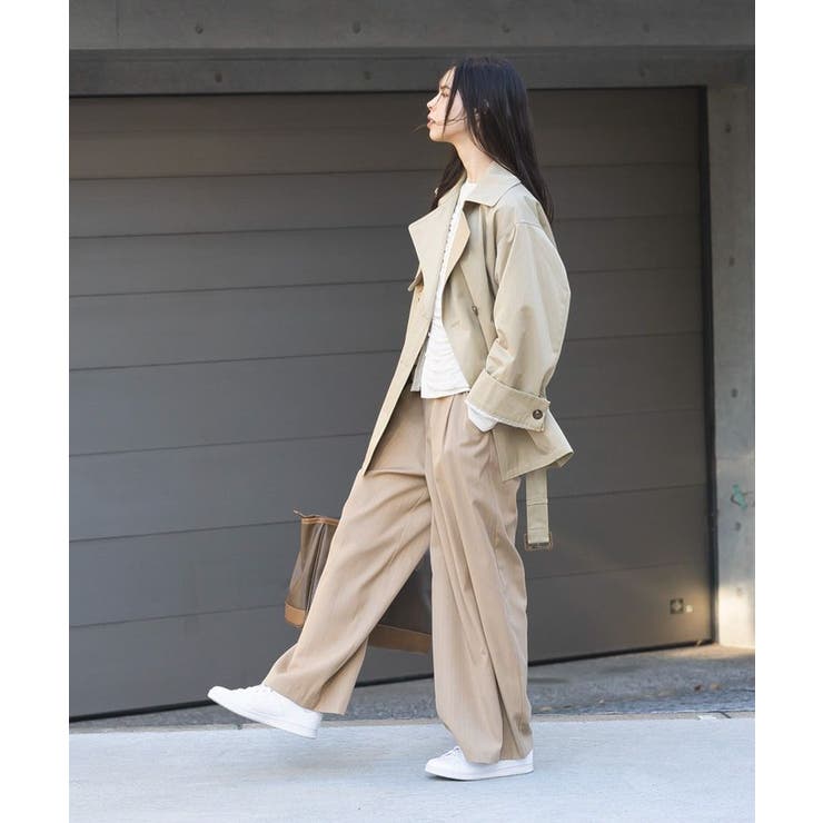 ワイドカフスミディトレンチコート | CRAFT STANDARD BOUTIQUE | 詳細画像5 