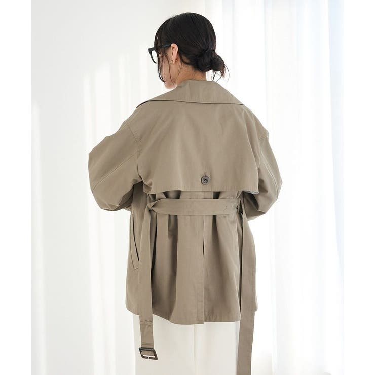ワイドカフスミディトレンチコート | CRAFT STANDARD BOUTIQUE | 詳細画像16 