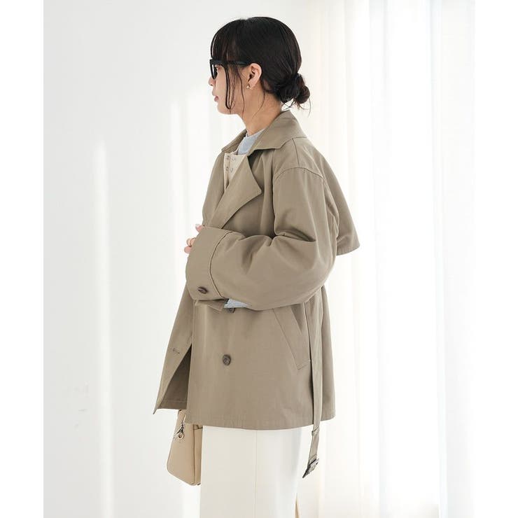 ワイドカフスミディトレンチコート | CRAFT STANDARD BOUTIQUE | 詳細画像17 