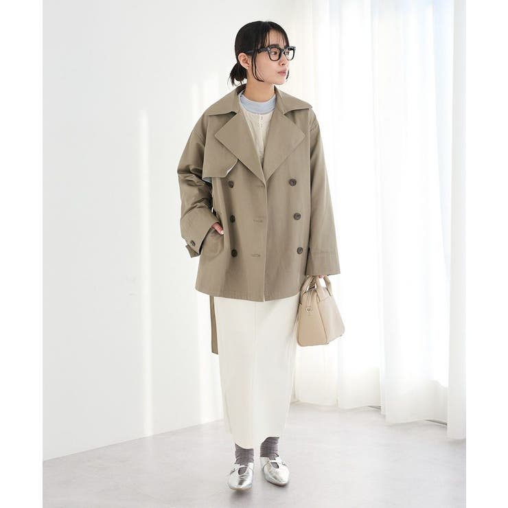 ワイドカフスミディトレンチコート | CRAFT STANDARD BOUTIQUE | 詳細画像18 