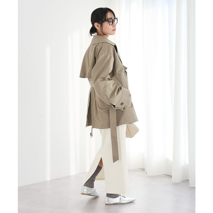 ワイドカフスミディトレンチコート | CRAFT STANDARD BOUTIQUE | 詳細画像23 