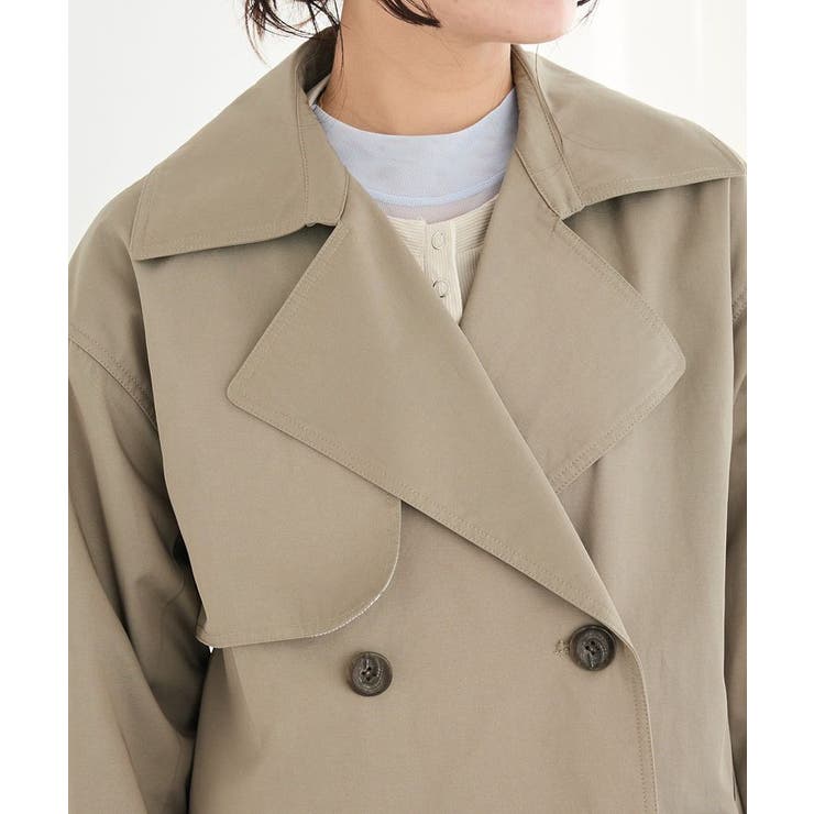 ワイドカフスミディトレンチコート | CRAFT STANDARD BOUTIQUE | 詳細画像24 