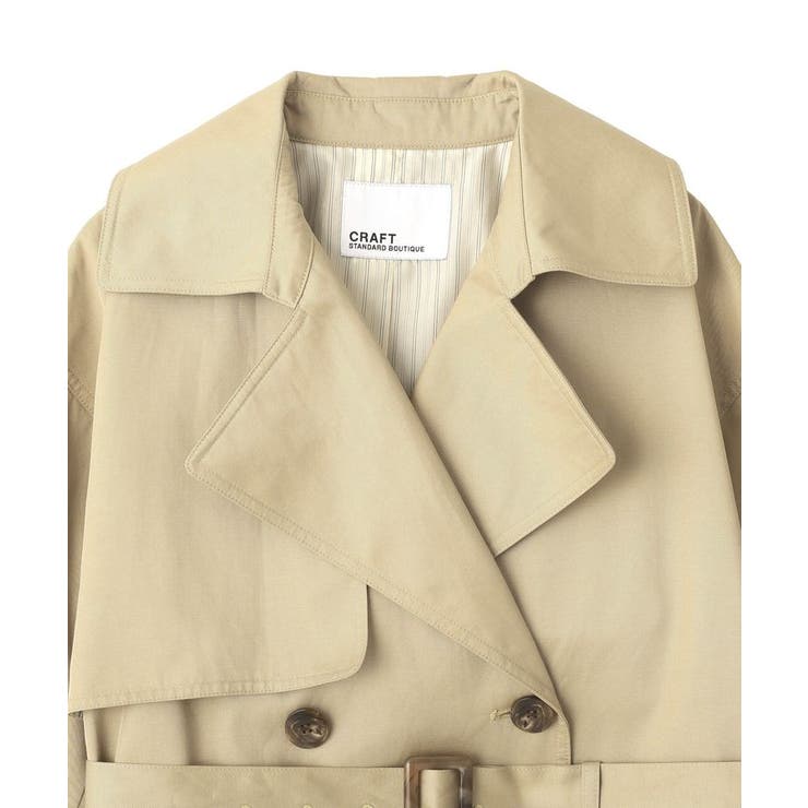 ワイドカフスミディトレンチコート | CRAFT STANDARD BOUTIQUE | 詳細画像31 
