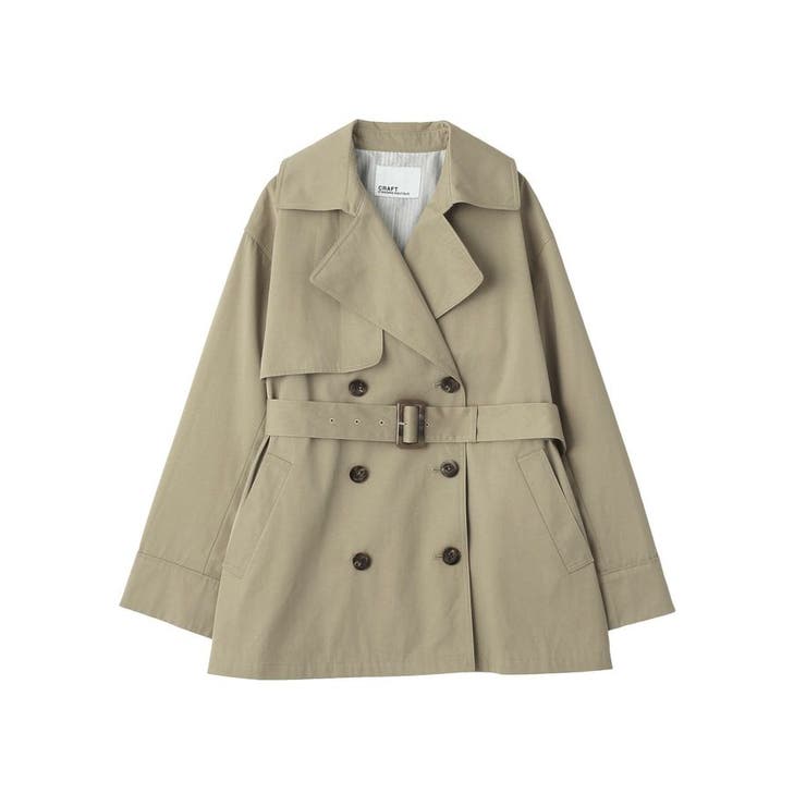 ワイドカフスミディトレンチコート | CRAFT STANDARD BOUTIQUE | 詳細画像44 