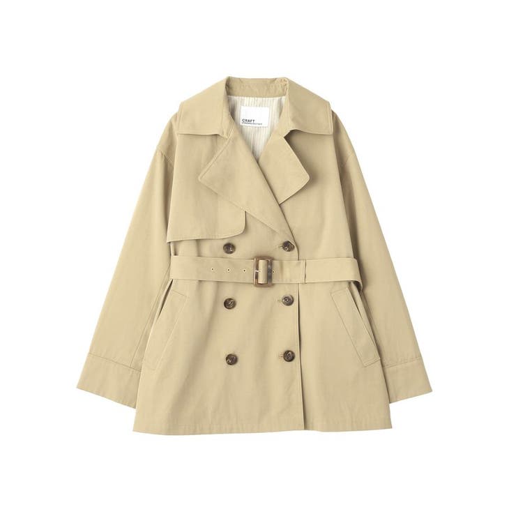 ワイドカフスミディトレンチコート | CRAFT STANDARD BOUTIQUE | 詳細画像43 