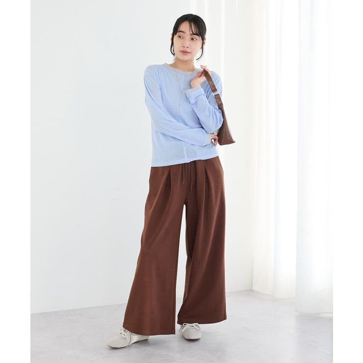 ダンボールニットタックパンツ | CRAFT STANDARD BOUTIQUE | 詳細画像19 