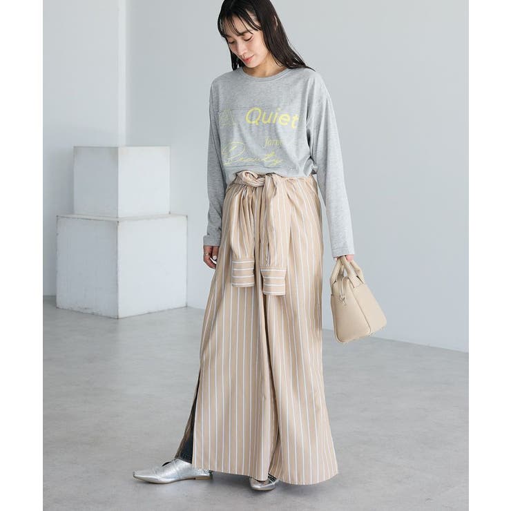 ストライプシャツワンピース | CRAFT STANDARD BOUTIQUE | 詳細画像16 