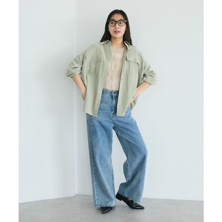 ストレートワイドデニムパンツ | CRAFT STANDARD BOUTIQUE | 詳細画像22 